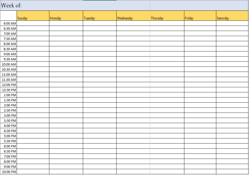 How To Time Block Download Our Schedule Template